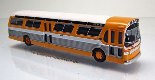 US Bus " Fischbowl " - Orange