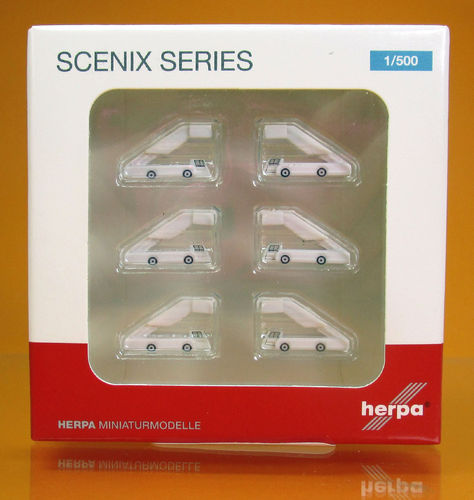 Scenix - Passenger Stairs - 6er Set (Scale: 1:500)