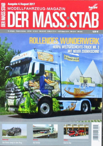 Der Maßstab Ausgabe 4/2017, Das Herpa Modellfahrzeug Magazin