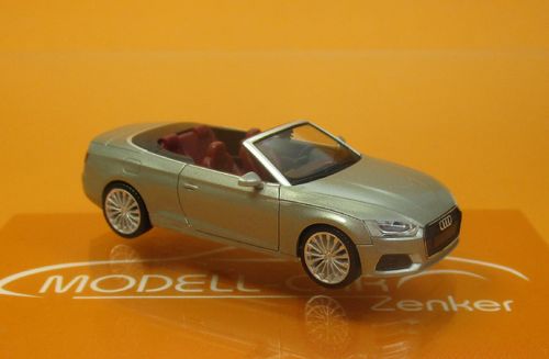 Audi A5 (F5) Cabrio cuvéesilber metallic 1:87