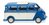 DKW Schnelllaster Bus blau perlweiß 1:87
