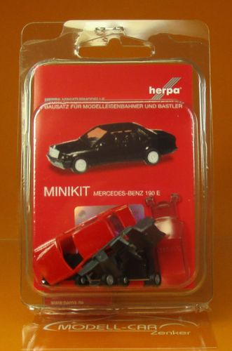 MiniKit Mercedes-Benz 190 E rot 1:87