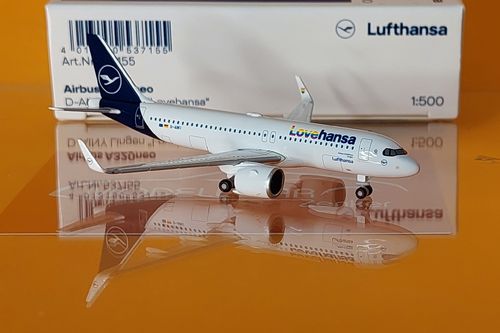 Herpa Wings 537155 Lufthansa Airbus A320neo D-AINY 1:500