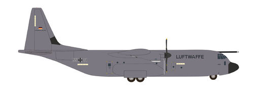 Herpa 537438 Luftwaffe Lockheed Martin C-130J-30 Super Hercules 1:500