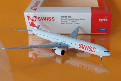 Swiss International Air Lines Boeing 777-300ER – HB-JNK 1:500