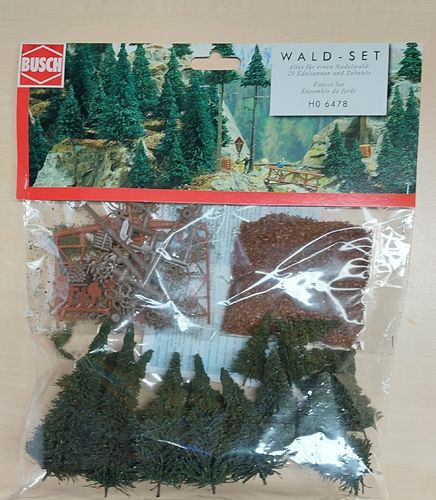 Busch 6478 Wald-Set H0 + Neu