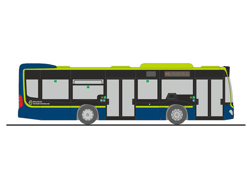 MB Citaro K´15 Omnibusverkehr Reisberger - MVV 1:87