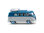 VW T1 Campingbus - achatgrau/grünblau 1:87
