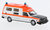 Volvo 265 Ambulance Sweden weiss/orange 1:87