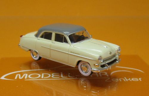 Opel Kapitän 1954 elfenbein - mausgraues Dach TD