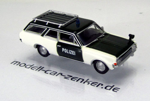 Opel Rekord C CarAVan " Polizei " tannengrün/weiß - von Drummer