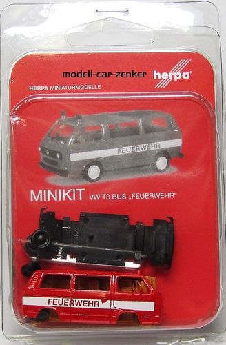 Herpa MiniKit: VW T3 Bus „ Feuerwehr “