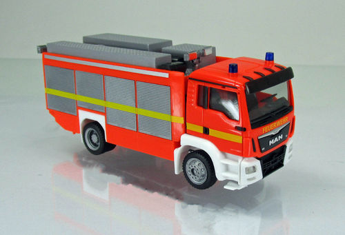 MAN TGS M Euro 6 Rüstwagen " Feuerwehr " leuchtrot - neutral