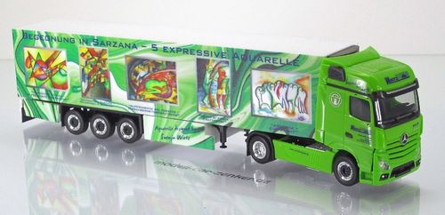 Mercedes-Benz Actros Gigaspace Kühlkoffer-SZ „Wirtz Art Truck “