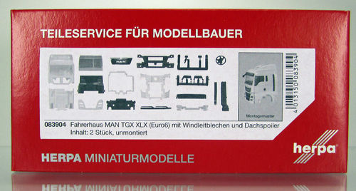 Fahrerhaus MAN TGX XLX Euro 6 mit WLB & Dachspoiler Inhalt: 2 St.
