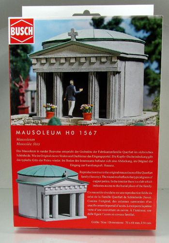 Busch 1567 Bausatz H0: Mausoleum