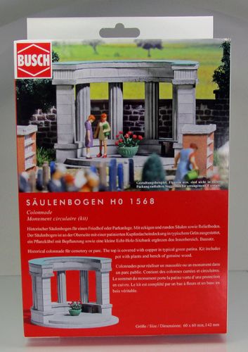 Busch 1568 Bausatz H0: Säulenbogen