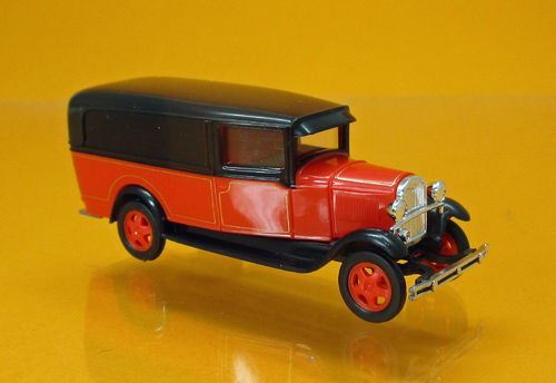 Ford Model AA Lieferwagen - rot / schwarz