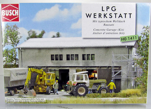 Bausatz: LPG Werkstatt H0