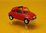 Fiat 500 Limousine - offenes Faltdach - Rot