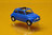 Fiat 500 Limousine - offenes Faltdach - Blau