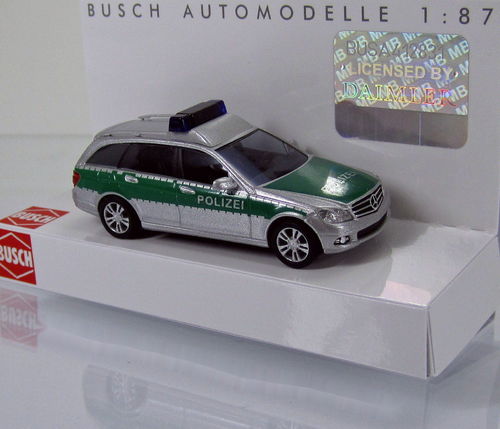 Mercedes-Benz C-Klasse T-Modell Avantgarde » Polizei « grün-silber