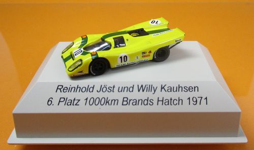 Porsche 917K "10" Team Auto Usdau, 1000km Brands Hatch 1971, Reinhold Jöst und Willy Kauhsen, TD