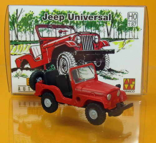 Jeep Universal - rot - von Arwico