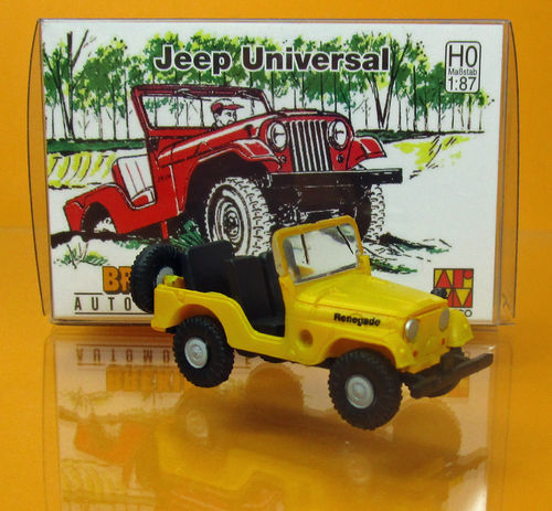 Jeep Universal - gelb - von Arwico