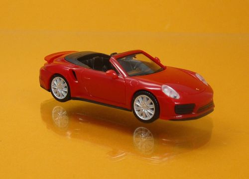 Porsche 911 Turbo Cabriolet - indischrot / indian red