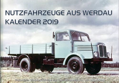 IFA Kalender 2019 Nutzfahrzeuge aus Werdau