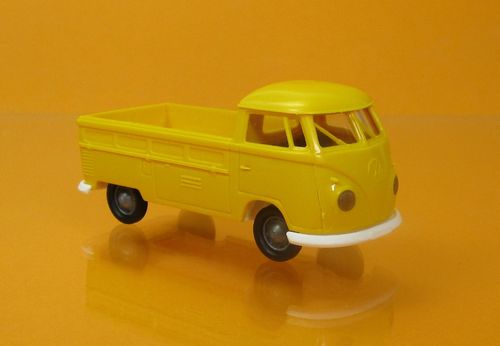 VW Pritsche T1b, gelb "Economy" - neue Farbe -