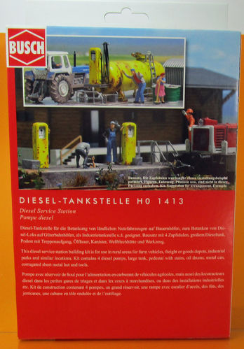 Bausatz Diesel Tankstelle H0