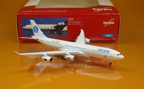 Sabena Airbus A340-200 "75th Anniversary" - OO-SCX (1:500)
