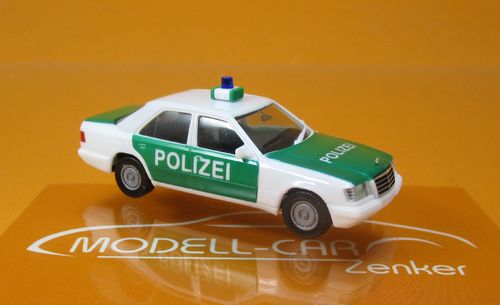 Mercedes-Benz E Klasse W124 Polizei Scale 1 87