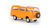 VW Camper T2 orange mit Hubdach 1:87