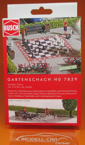Action Set: Gartenschach H0/1:87