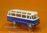 IFA Robur LO 2500 Bus blau/weiß 1:87