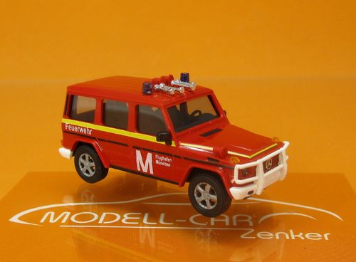 Mercedes-Benz G 90 Feuerwehr Flughafen München 1:87