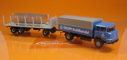 Krupp LF 980 mit Anhänger "Krupp Stahlhandel" 1:87