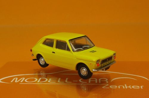 Fiat 127 gelb von Starline 1:87