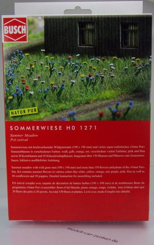 Busch 1271 Bausatz: Sommerwiese H0