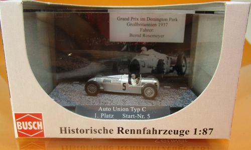 Auto Union Rennwagen & B.Rosemeyer 1:87