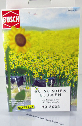 Busch 6003 Sonnenblumen H0