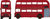 AEC Routemaster Bus London Transport 1:87