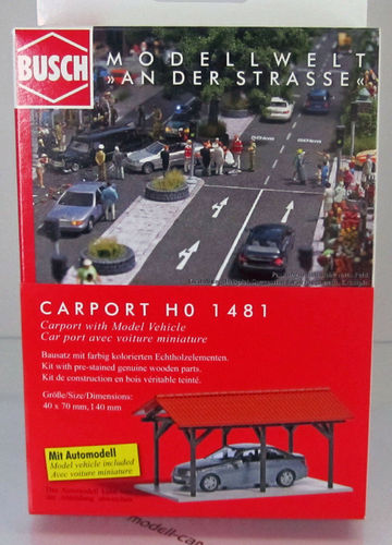 Bausatz H0: Carport