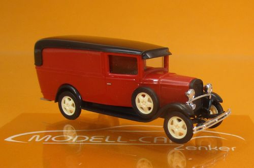 Ford Model AA Lieferwagen rot 1/87