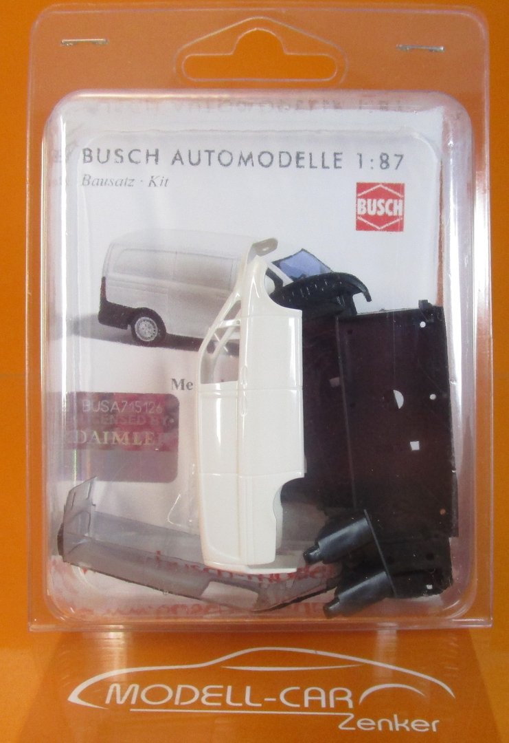 Busch 44203 Mercedes E-Klasse Limousine weiß Modellauto 1:87 OVP ST 1605-08-69