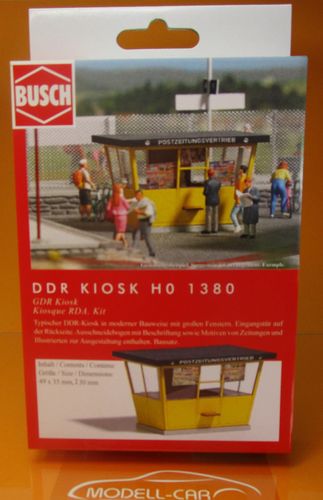 Bausatz DDR Kiosk 1:87