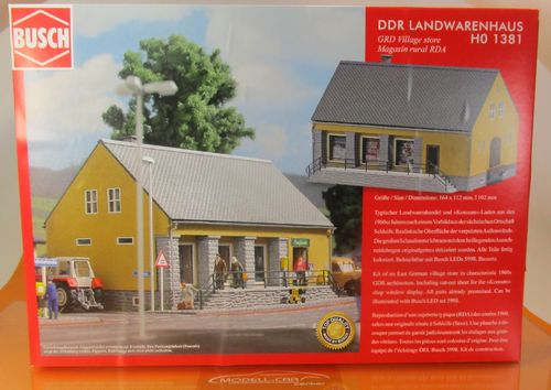 Bausatz DDR Landwarenhaus 1:87